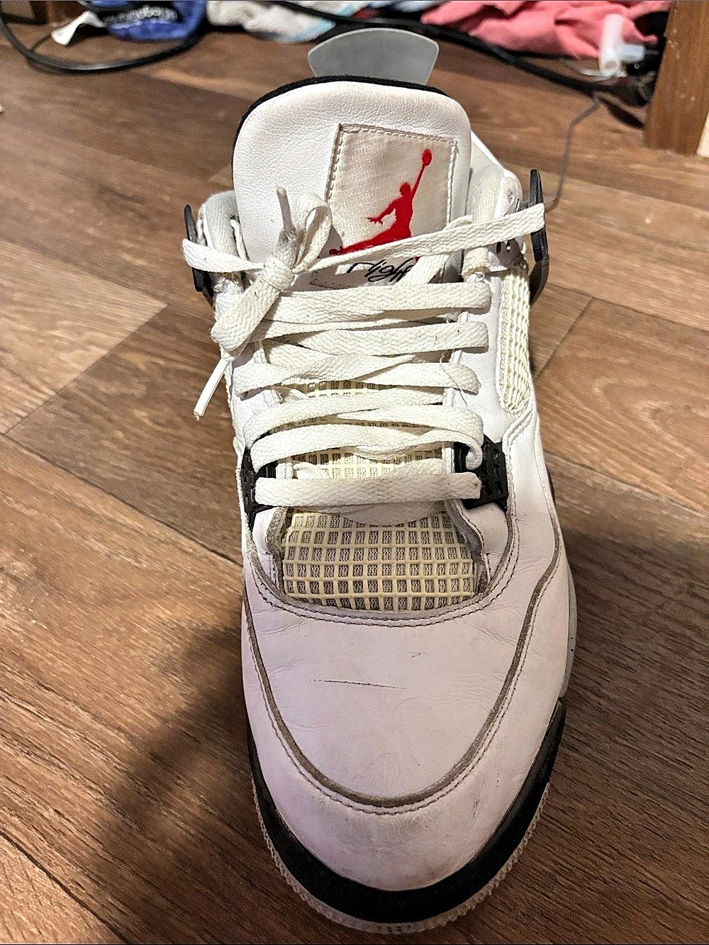 Air Jordan White & Black Sneakers